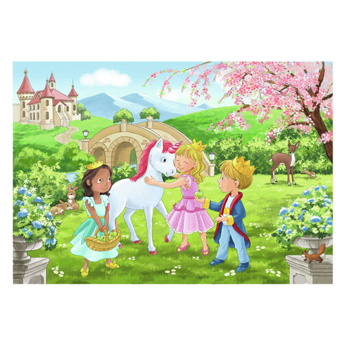 Ravensburger Legpuzzel Prince &amp; Princess, 2x12 st.