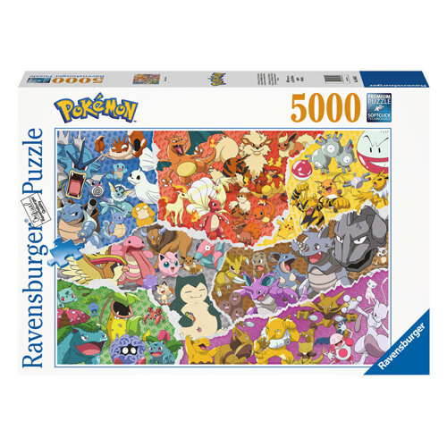 Ravensburger Legpuzzel Pok&eacute;mon, 5000st.