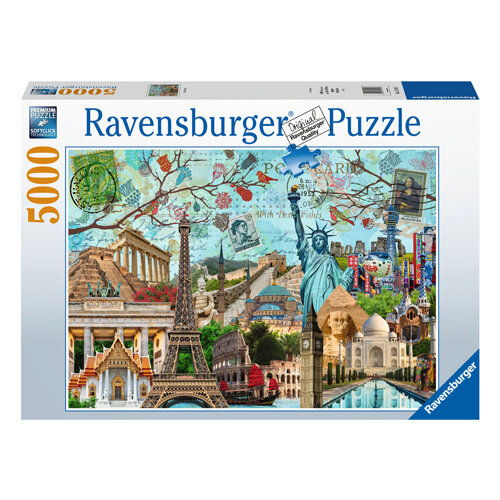 Ravensburger Legpuzzel Big City Collage, 5000st.