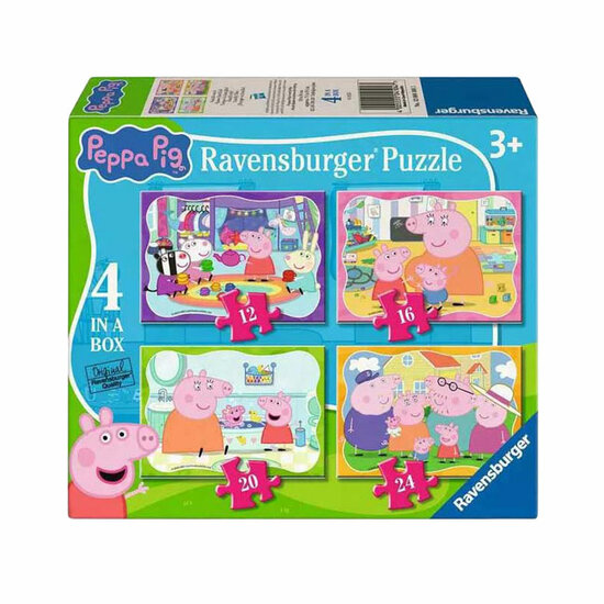 Ravensburger Legpuzzel 4in1 Peppa Pig