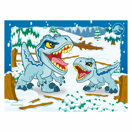Ravensburger Legpuzzel Jurassic World Explorers - 4 Puzzels