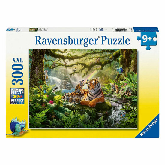 Ravensburger Legpuzzel Wonderlijke Jungle Dieren in het Wild - 300st. XXL