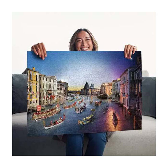 Ravensburger Legpuzzel Venetie van Dag Naar Nacht - 1000st.
