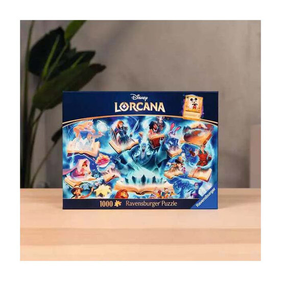 Ravensburger Legpuzzel Disney Lorcana Glimmers of the Realm: Sapphire - 1000st.
