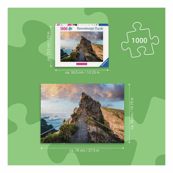 Ravensburger Legpuzzel Pathway to Heaven - 1000st.