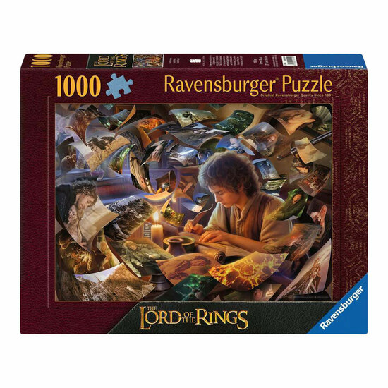 Ravensburger Legpuzzel LOTR Frodo's Journey - 1000st.