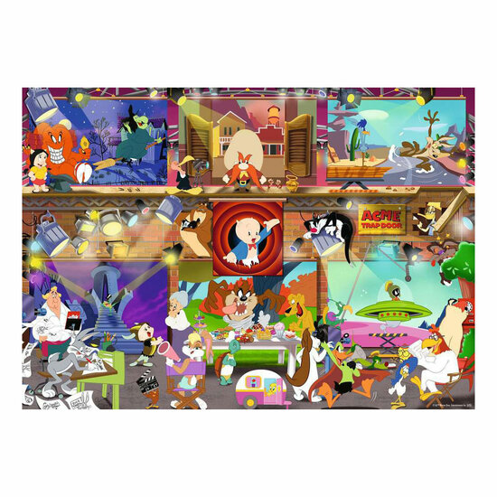 Ravensburger Legpuzzel Looney Tunes Studio - 1000st.