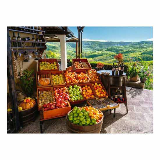 Ravensburger Legpuzzel Fruits and vegetables Market, Croatia - 500st.