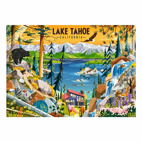 Ravensburger Legpuzzel Sacred Lake Tahoe - 1000st.