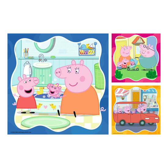 Ravensburger Legpuzzel Peppa Pig - 3x49st.