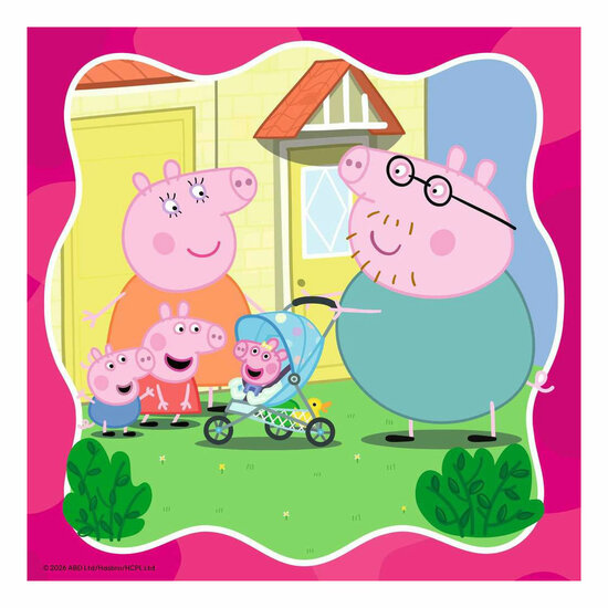 Ravensburger Legpuzzel Peppa Pig - 3x49st.