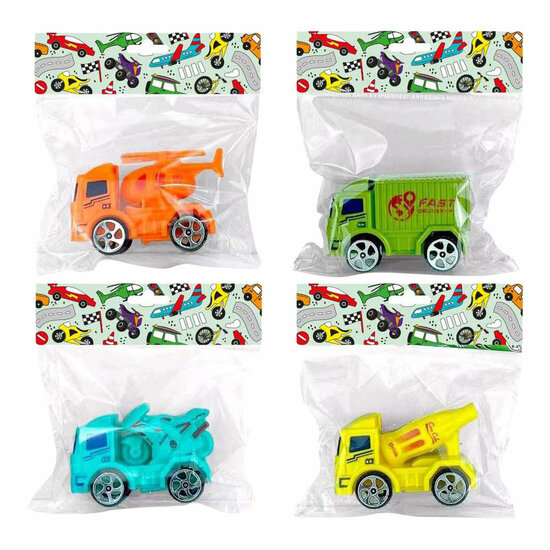 Pull-Back Bouwvoertuig