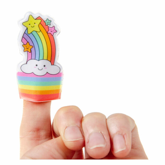 Vingerpoppetjes Eenhoorn - 5st.