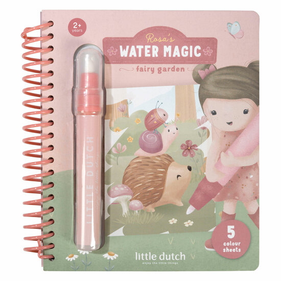 Little Dutch Magisch Waterkleurboek Rosa Fairy Garden