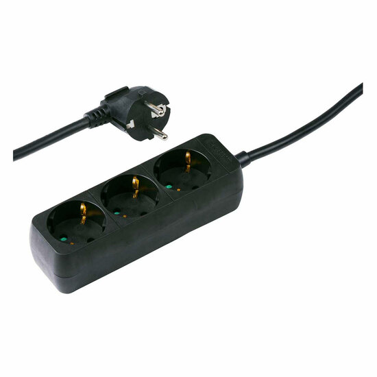 Grundig 3-Voudige Stekkerdoos, 1,5m