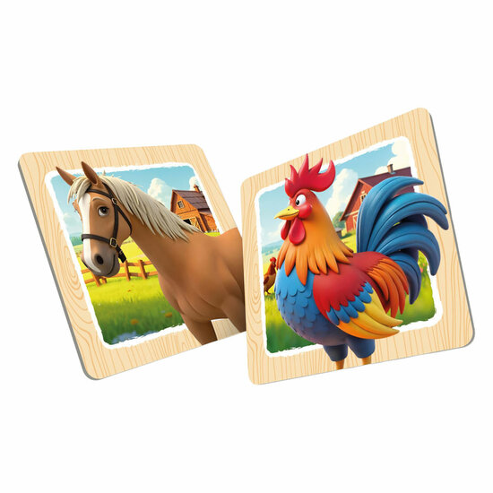 Memo Geheugenspel Boerderijdieren