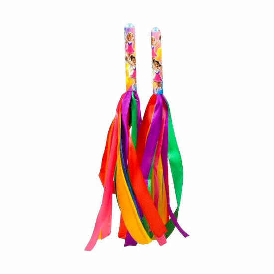 Play out Cheerleader Linten aan Handvat - 2st.