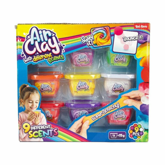 Creamy Clay Superzachte Klei met Geur - 9dlg.