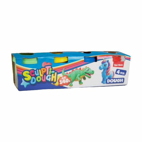 Sculptidough Kleiset Blauw - 4x140gr.