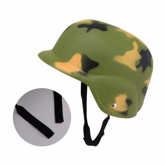 Camouflage Speel Helm
