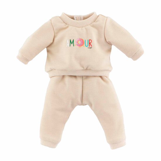 Corolle Beige Trainingspak voor Babypop, 36cm