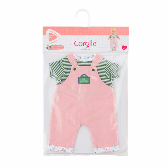 Corolle T-Shirt en Overall voor Babypop, 36cm