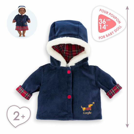 Corolle Holidays Jas voor Babypop, 36cm