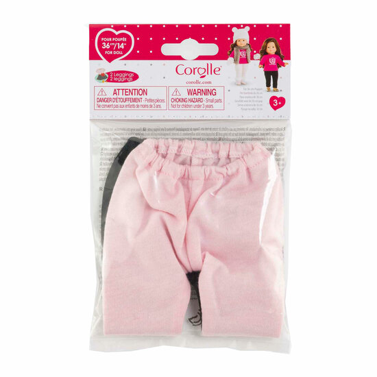 Corolle Set van 2 Leggings voor Poppen, 36cm