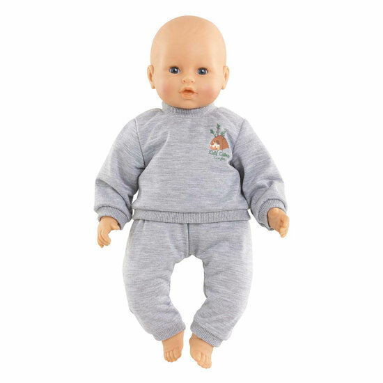 Corolle Grijs Poppen Joggingpak Kleine Ontdekker - 42cm