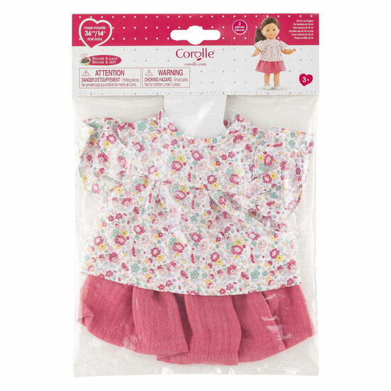 Ma Corolle Poppenblouse en Rok - 36cm