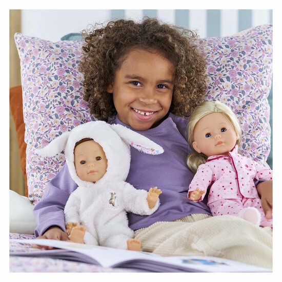 Ma Corolle Poppenpyjama Konijn - Met Oortjes - 36cm