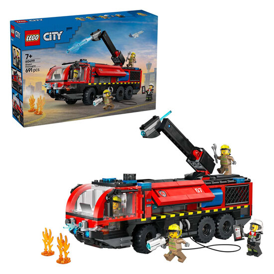 LEGO City 60499 Luchthaven brandweertruck
