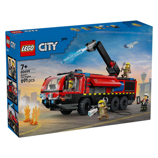 LEGO City 60499 Luchthaven brandweertruck