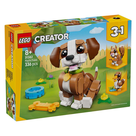 LEGO Creator 31382 Schattige dieren: speelse puppy