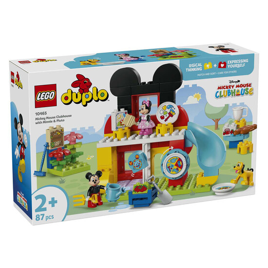LEGO Duplo 10465 Mickey Mouse clubhuis met Minnie en Pluto