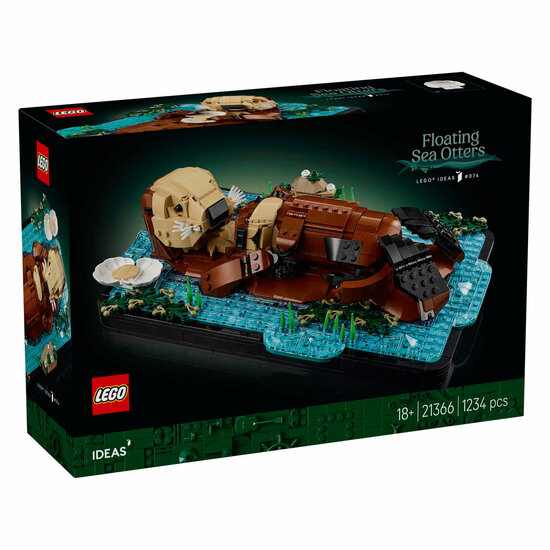 LEGO IDEAS 21366 Drijvende zeeotter