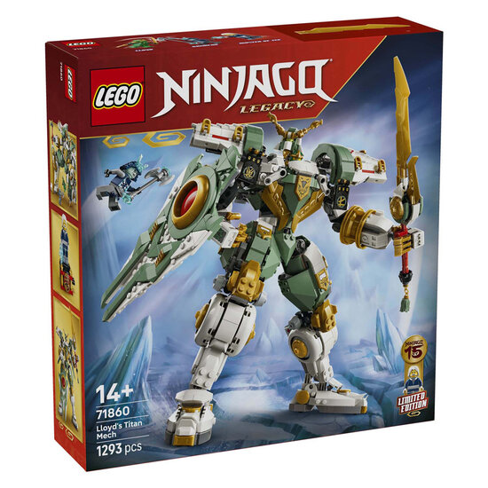 LEGO Ninjago 71860 15-jarig jubileum: Lloyds reusachtige mecha