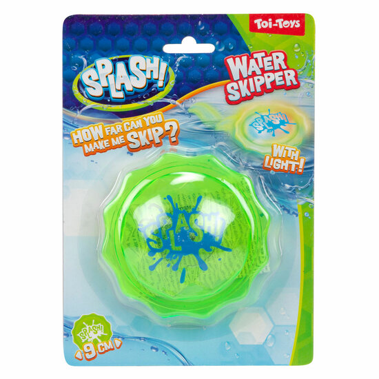 Splash Water Skipper met Licht - 9cm