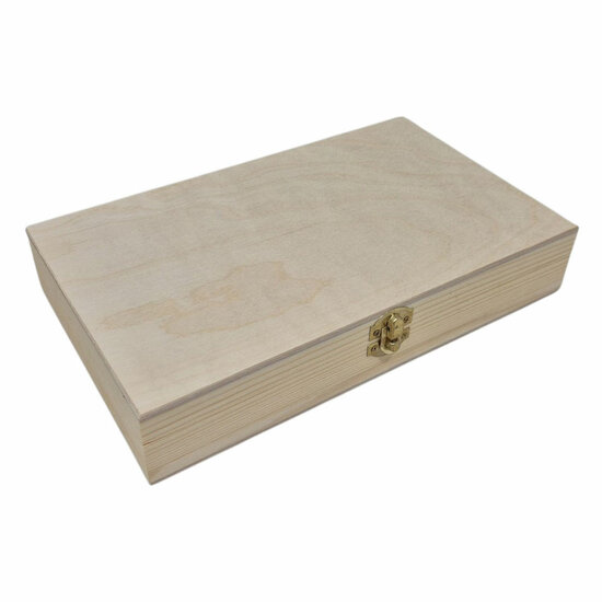 Grenen Penselenkist - 27x16x6cm
