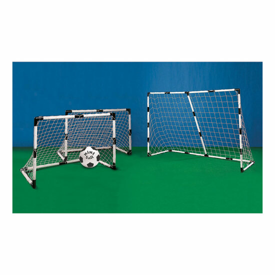 Mondo Voetbaldoel Set 2-in-1 met Bal en Pomp