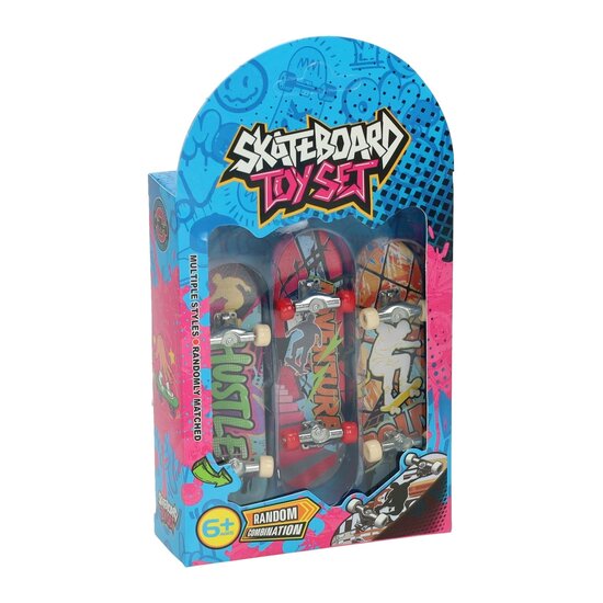 Vingerskateboard - 3st.
