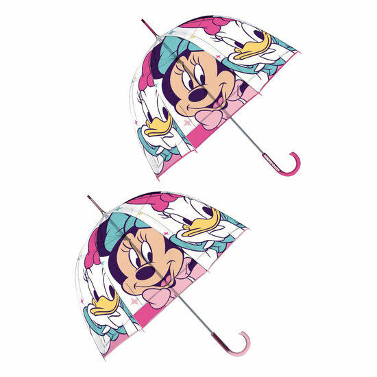 Transparante Paraplu Minnie Mouse