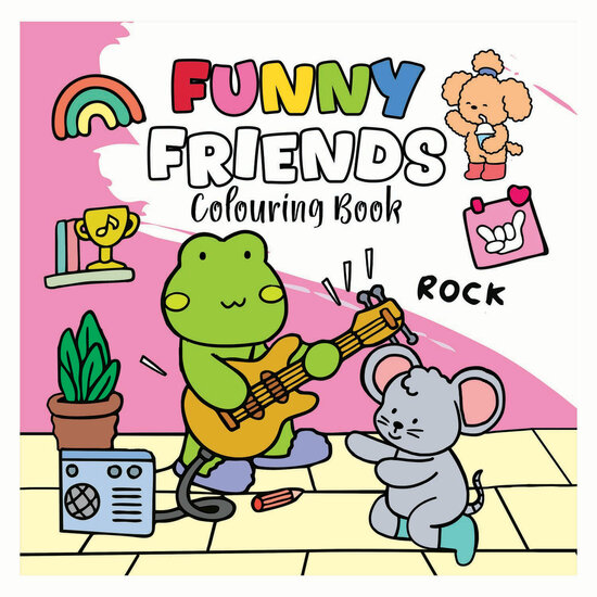 Funny Friends Kleurboek - 96 pag.