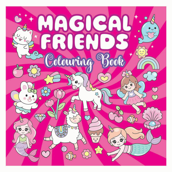 Magical Friends Kleurboek - 96pag.