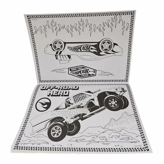 Hot Wheels Posters &amp; Stickersboek