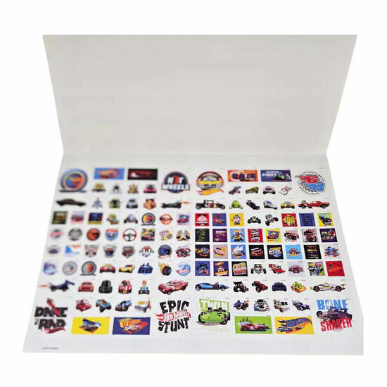 Hot Wheels Posters &amp; Stickersboek