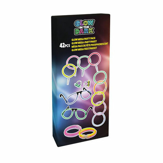 Glow in the Dark Mega Feestpakket - 42dlg.