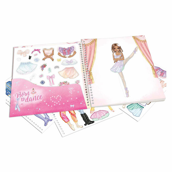 TOPModel Dress Me Up Stickerboek Ballet