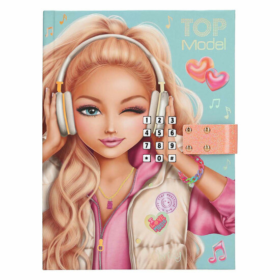 TOPModel Dagboek met Code en Muziek Music