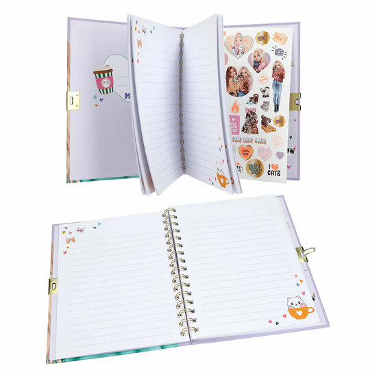 TOPModel Dagboek met Slot &amp; Armband